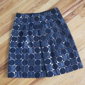Etcetera Skirt Black and Silver